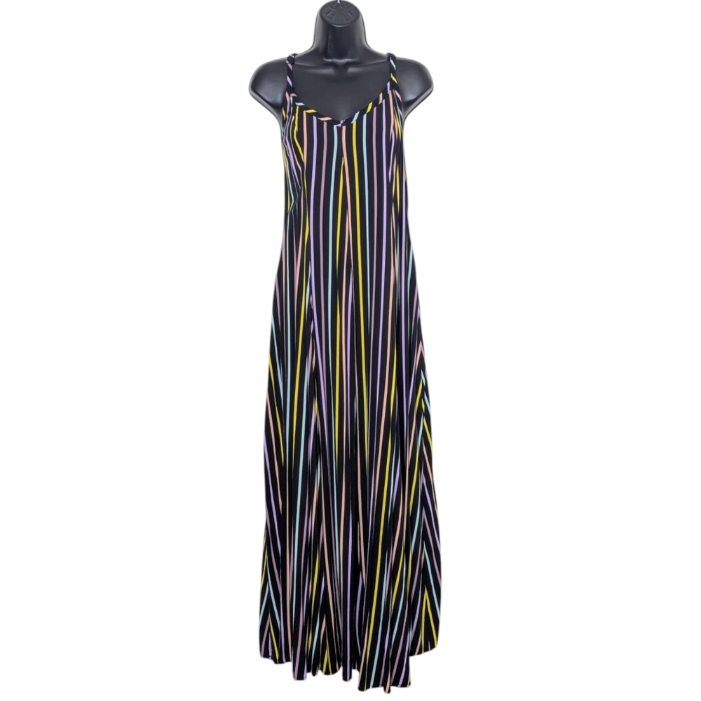 Torrid Multi Color Trapeze Maxi Dress